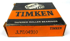 Timken SKF,NSK,NTN,Timken  JLM104910 Tapered Roller Outer Race Cup