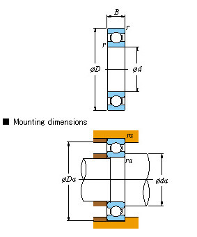 Single-row Original and high quality – Open type 60/710