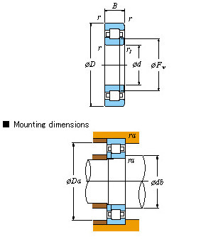 Single-row Original and high quality – NUP NUP1030