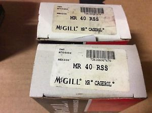 2-McGILL SKF,NSK,NTN,Timken bearings#MR 40 RSS ,Free shipping lower 48, 30 day warranty!