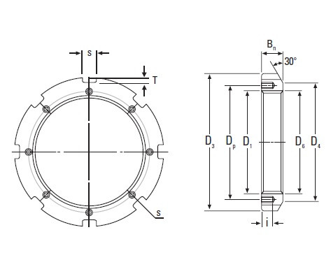 Timken Original and high quality  HM3188 Metric Locknut