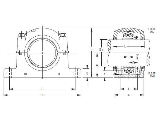 All kinds of faous brand Bearings and block Timken  SDAF 23072K 12-15/16 Inch Tapered Bore Mounting Pillow Block SAF230K and SDAF230K Series