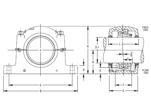 All kinds of faous brand Bearings and block Timken  SDAF 23284K 15-3/4 Inch Tapered Bore Mounting Pillow Block SDAF231K and SDAF232K Series