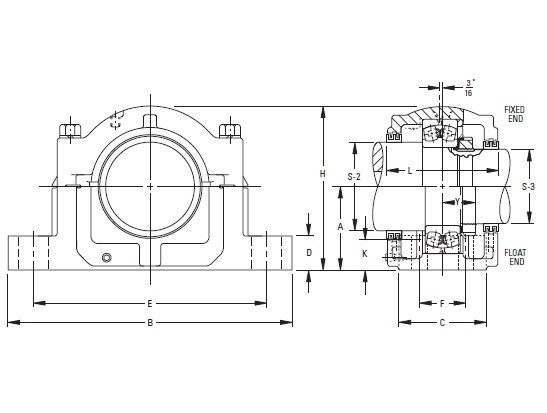 Timken Original and high quality  SAF 22224 Inch Straight Bore Mounting Pillow Block SAF222 and SAF223 Series