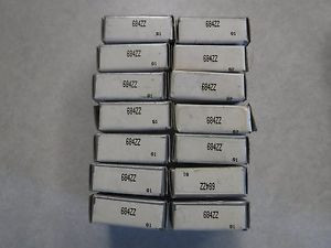 LOT SKF,NSK,NTN,Timken OF 14 NEW NSK 684ZZ MINIATURE MINI BALL BEARINGS