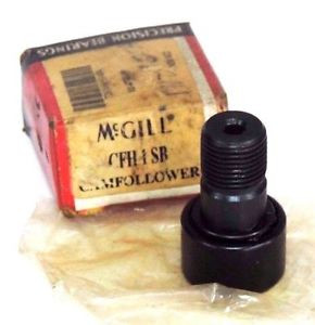 NIB SKF,NSK,NTN,Timken MCGILL CFH1SB CAM FOLLOWER 5/8-18UNF 1" OD HEX HEAD