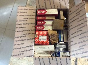 20 SKF,NSK,NTN,Timken bearings in 1 box, NOS, SKF, MRC, FAG, RBC, 6209 J, SR 2940089 MY, DPP5 FS428