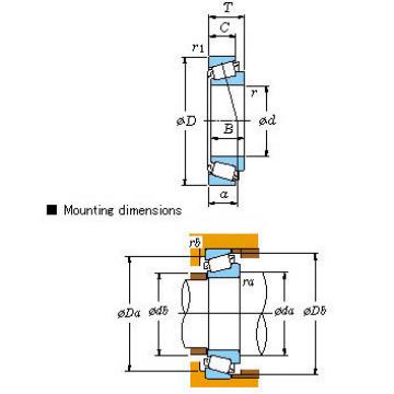 Single-row SKF,NSK,NTN,Timken &#8211; Inch series 6581XR/35