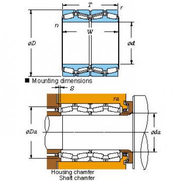 All kinds of faous brand Bearings and block Four-row tapered roller bearings HM252348D/310/310D