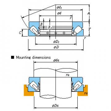 All kinds of faous brand Bearings and block Spherical thrust roller bearings 29328