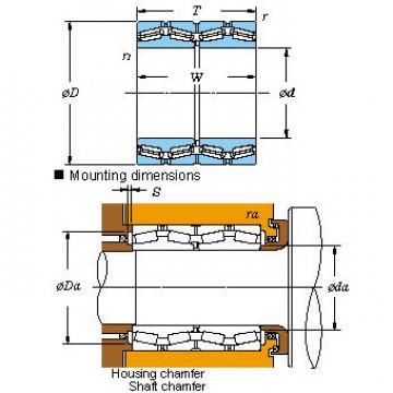 All kinds of faous brand Bearings and block Four-row tapered roller bearings LM281849D/810/810D