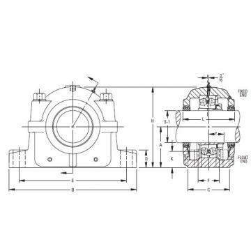 Timken SKF,NSK,NTN,Timken  SDAF 22617 Inch Tapered Bore Mounting Pillow Block SDAF225 and SDAF226 Series