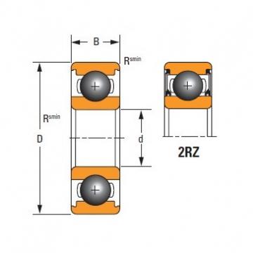 Timken Original and high quality  6210-2RZ-C3 Standard 6000 Series Deep Groove Ball Bearing