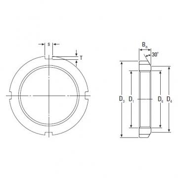 Timken SKF,NSK,NTN,Timken  KM 05 Metric Locknut