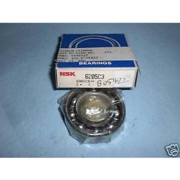 NSK 6205C3 BEARING 6205UC3E 6205 UC3E BEARINGS USA NEW NSK Country of Japan