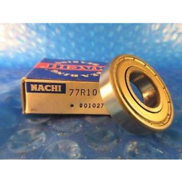 Nachi Original and high quality 77R10, = R102Z, R10Z7 SKF, NTN, NSK Single Row Radial Bearing; 5/8&quot; ID