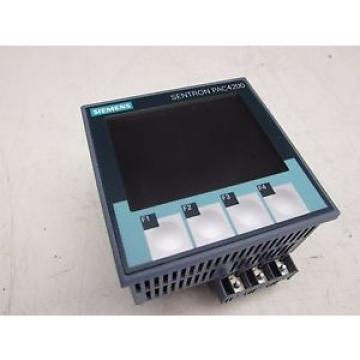 Siemens Original and high quality SENTRON PAC4200 7KM4212-0BA00-2AA0 POWER MONITOR DEVICE NICE USED M/O!!