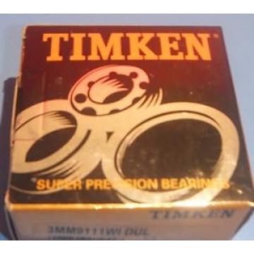 Timken Original and high quality  3MM9111WIDUL 3MM9111WICRDUL SUPER PRECISION S