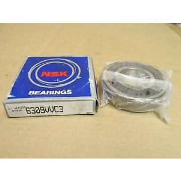 NIB SKF,NSK,NTN,Timken NSK 6309VVC3 BEARING RUBBER SEALED 6309 VV C3 63092RS 45x100x25 mm NEW