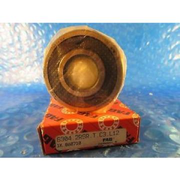 FAG SKF,NSK,NTN,Timken 6304 2RSR C3 Single Row Radial Bearing = SKF2RS, Timken 304PP, NTN VV NSK