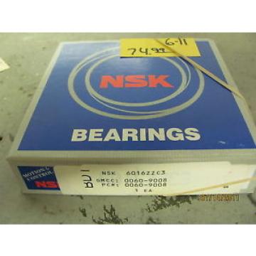 NSK SKF,NSK,NTN,Timken 6016 ZZ C3 Bearing NIB