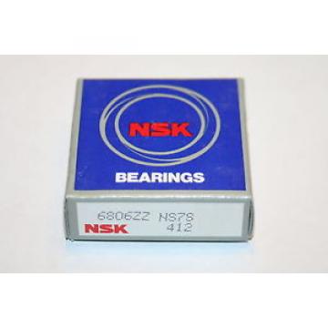 NSK SKF,NSK,NTN,Timken 6806ZZ NS7S Ultra Thin Shielded Deep Groove Bearing 6806-ZZ * NEW *