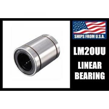 LM20UU Original and high quality Linear Bearing for 20mm Shafts, CNC Router/Milling Machine