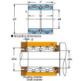 Four-row Original and high quality tapered roller bearings M276449D/410/410D