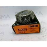 Timken Original and high quality ! M12649 Tapered Roller