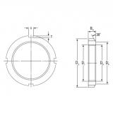 Original famous Timken  KM 00 Metric Locknut