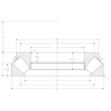 Timken Original and high quality  294/1000EM Thrust Spherical Roller Bearings